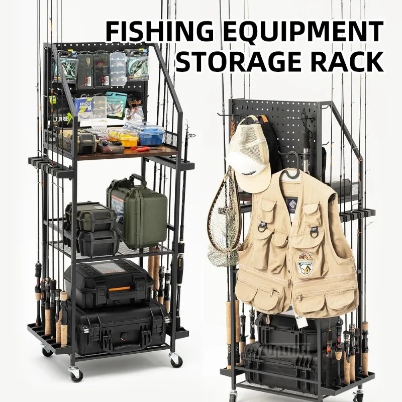 Fishing Line Spool - Étagère de rangement pour matériel de