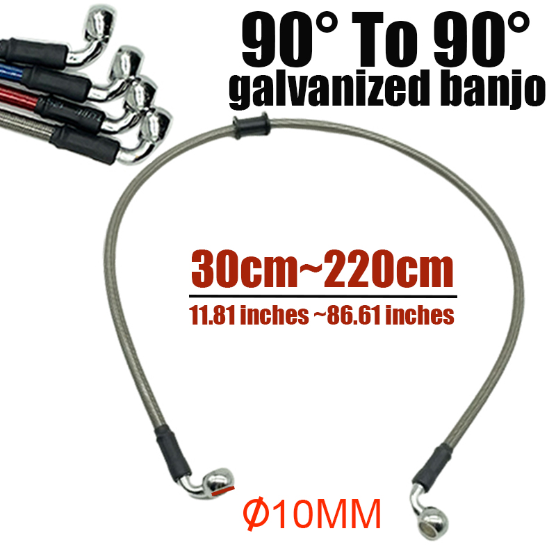 10mm 90 degrés moto saleté vél - Braided Line avis et prix